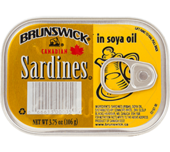 Brunswick Sardine Gold in Soya oil 106g