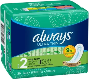 Always Ultra Thin Super Size 2 (20 pads)