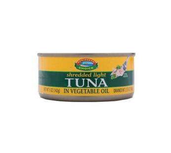 Caribbean Choice Shredded Tuna in Oil 142g
