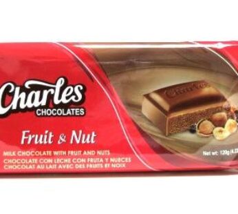 Charles Chocolate Fruit&Nuts 120g