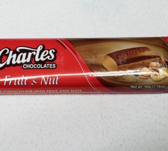Charles Fruit&Nuts Chocolate 50g