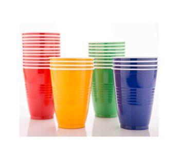 Darnel 12oz Coloured Cups