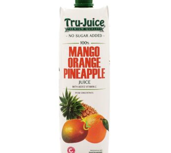Tru Juice 100% Mango Orange Pineapple 1Ltr