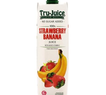 Tru Juice 100% Strawberry Banana 1Ltr