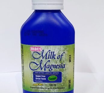 Macs 120ml Milk Of Magnesia