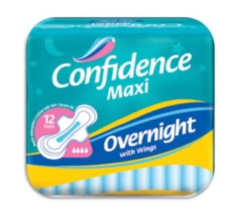 Confidence Maxi Overnight with wings 12’s