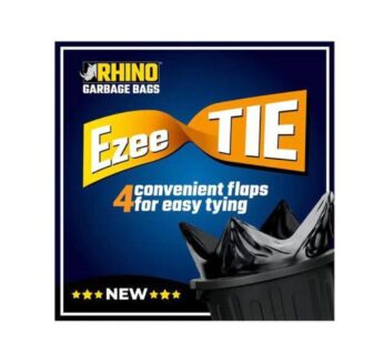 Large Rhino Garbage bags Ezee Tie Bags