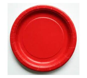 Red Party Plates