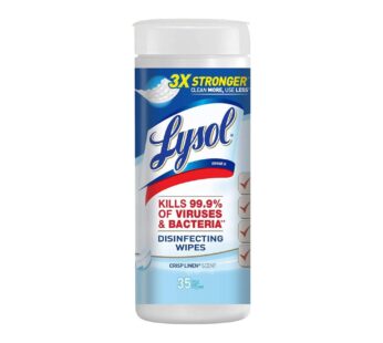 Small Lysol Disinfectant Wipes 35’s