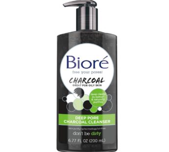 Biore Charcoal Cleanser 6oz