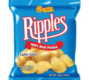 Sunshine Ripples Potato Chips 38g