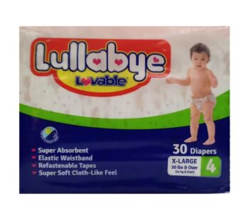 Lullabye Diapers Extra Large XL – 30s