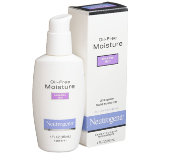 Neutrogena Oil Free Moisture for sensitive skin