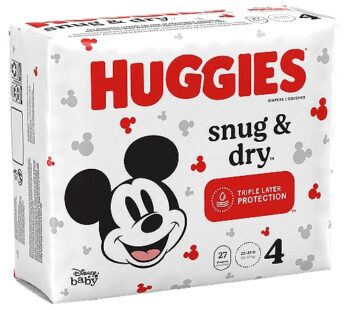 Huggies Sz4 Snug & Dry*38pk