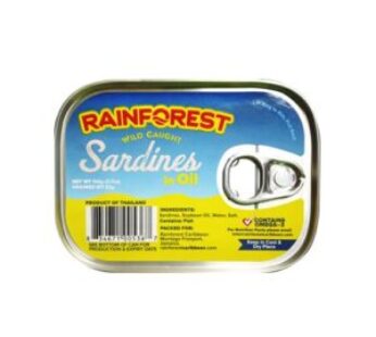 Rainforest Sardine in Oil 106g