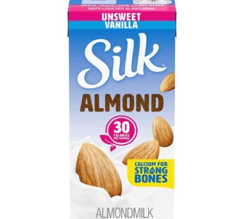 Silk Unsweet Almond Milk 1Ltr