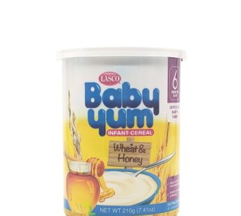 Lasco Baby Yum Wheat&Honey Cereal 210g