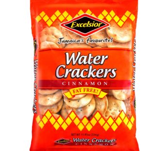 Excelsior Cinnamon Water Crackers 336g