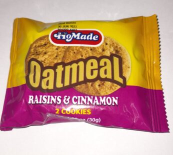 HoMade Oatmeal/Raisin Cookies 30g