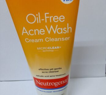 Neutrogena Oil Free Acne Wash Cream Cleanser