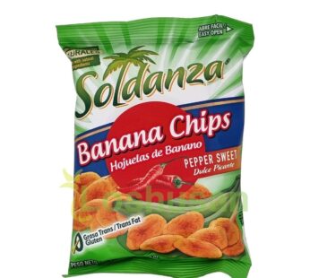 Soldonza Banana Chips Pepper Sweet 36g