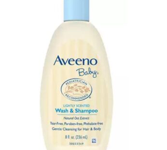 Aveeno Baby Wash & Shampoo 8 oz