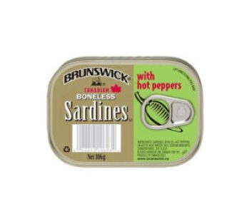 Brunswick Pepper BoneLess Sardine 106g