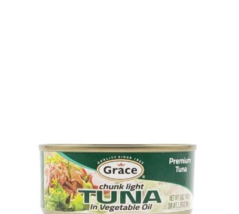 Grace Chunk Tuna Vegetable OIL 142g