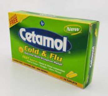 CETAMOL Cold & Flu Day Time Tablets