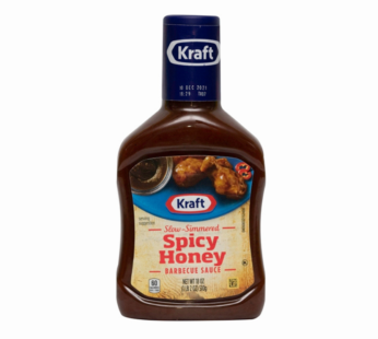 kraft Spicy Honey BBQ Sauce 18oz