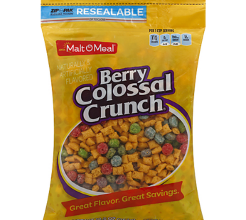 Malt O Colossal Crunch Cereal