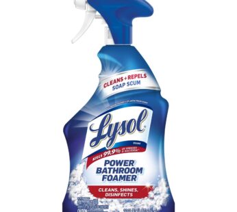 Lysol Power Bathroom Foamer cleaning spray 32 oz