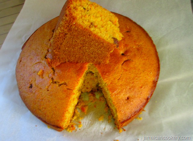 Jamaican Style Carrot Cake
