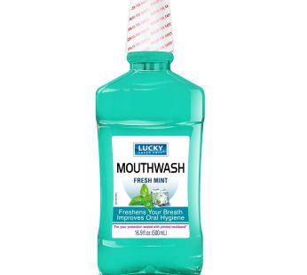 Lucky Mouthwash Fresh Mint 16.9oz