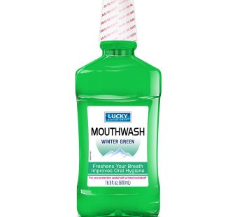 Lucky MouthWash Winter Green 16.9oz