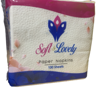 Soft and Lovely Napkins 100 sheets