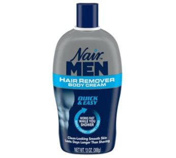 Nair Hair Remover Men Body Cream 13 Ounce Pump