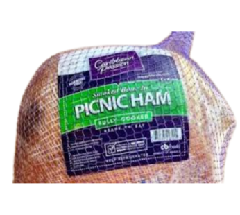 Caribbean Passion Picnic Ham Per pound