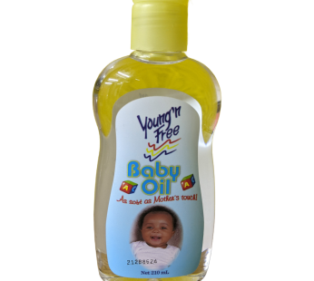 210ml Young n Free Baby Oil