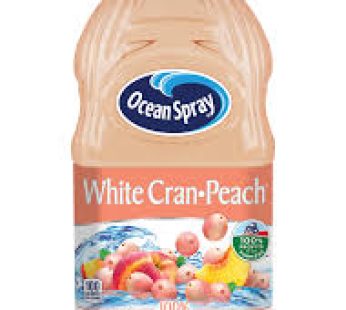 64oz Ocean Spray White Cran-Peach