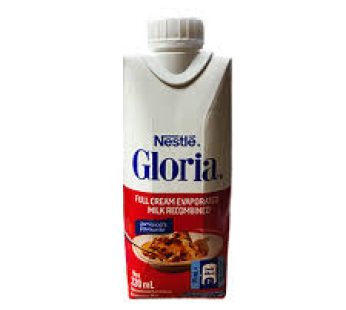Nestle Gloria Full Cream Evaporated Milk 330ml Box