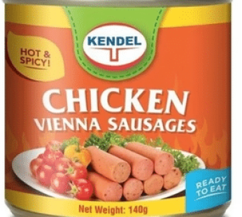 Kendel Spicy Chicken Vienna Sausages 140g