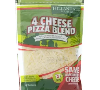 Hillandale Farms 4 Cheese Pizza Blend Shredded Cheese