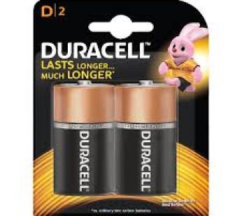 DURACELL D2 Battery 2pk