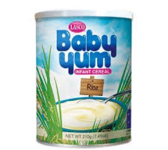 Lasco Baby YUM Rice Cereal 210g