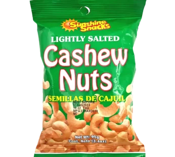 Sunshine Cashew Nuts 95g