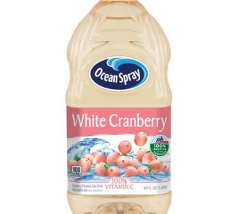 64oz Ocean Spray White Cranberry