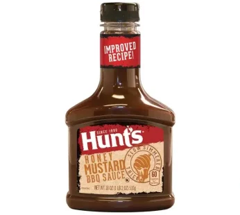 Hunts Honey Mustard BBQ 18oz