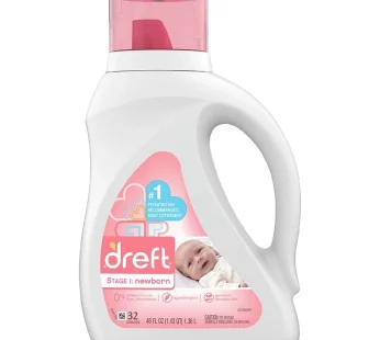 Dreft Newborn Liquid Detergent 46oz
