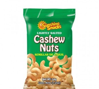 28g Sunshine Cashew Nuts